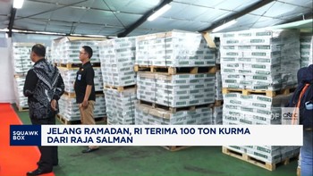 Video: Jelang Ramadan, RI Terima 100 Ton Kurma dari Raja Salman