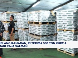 Video: Jelang Ramadan, RI Terima 100 Ton Kurma dari Raja Salman