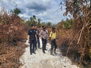Polres Inhil Respons Cepat 110: Karhutla Padam, Pelaku Ditangkap