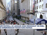 Video: Nonfarm Payroll AS Januari 2026 Meningkat 130 Ribu