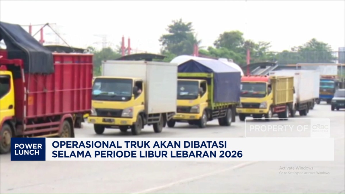Video: Operasional Truk Akan Dibatasi Selama Libur Lebaran 2026