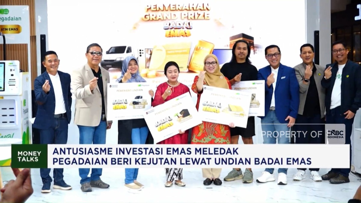 Video: Pegadaian Umumkan Undian Badai Emas Perioe 2 Tahun 2025