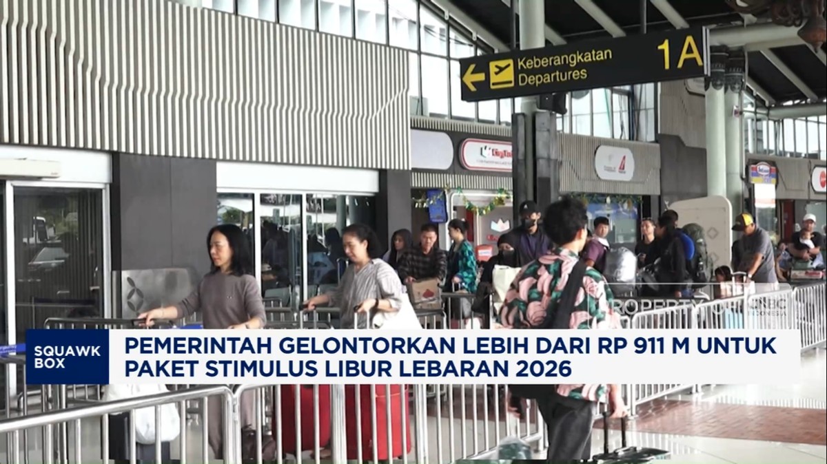 Video: Pemerintah Kucurkan Rp 911 M Stimulus Lebaran 2026