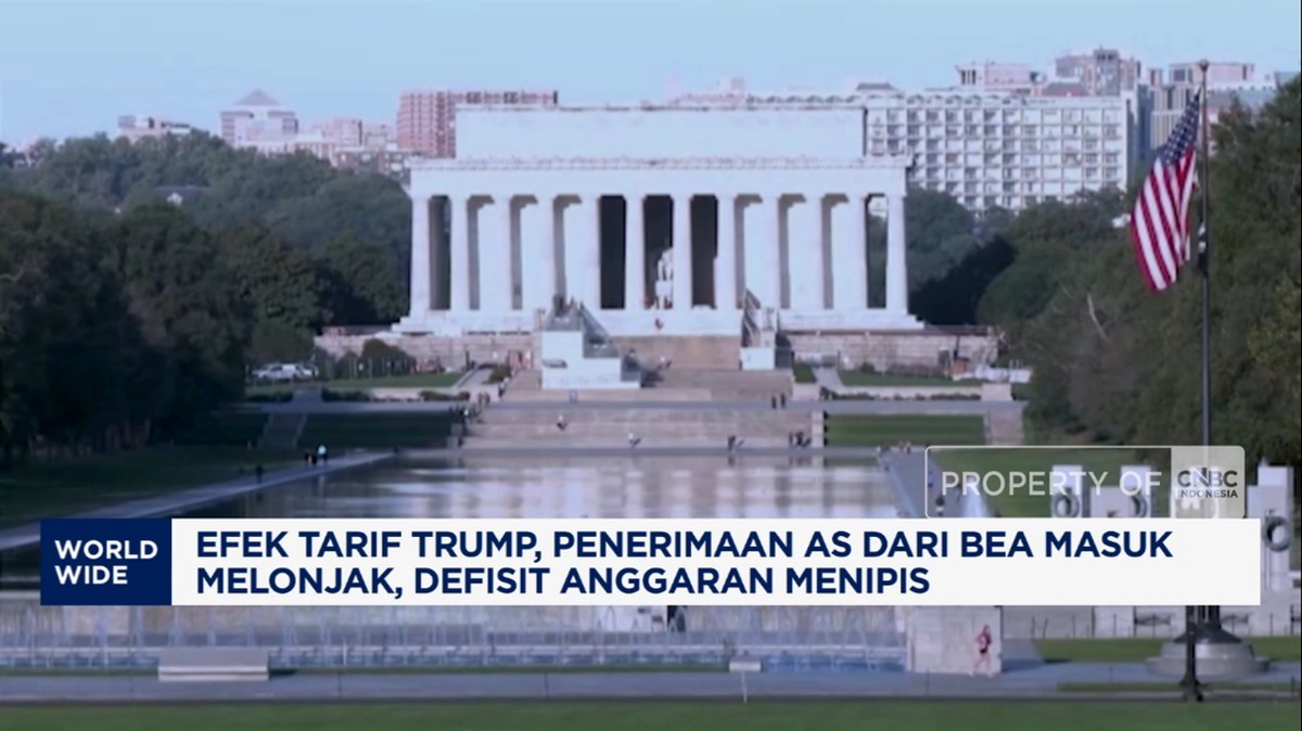 Video: Penerimaan AS dari Bea Masuk Melonjak, Defisit Anggaran Menipis