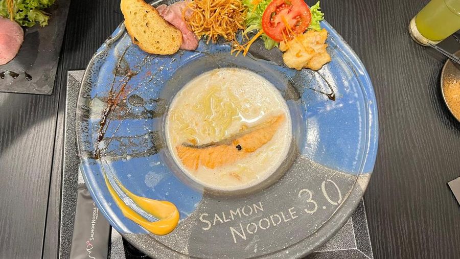 Ramen salmon. (Dok. Istimewa)