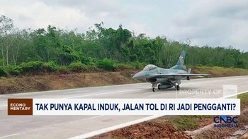 Video: Tak Punya Kapal Induk, Jalan Tol di RI Jadi Pengganti?
