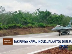 Video: Tak Punya Kapal Induk, Jalan Tol di RI Jadi Pengganti?