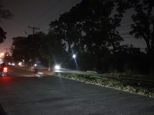 Warga Keluhkan Lampu di Jalan Williem Iskandar Deli Serdang Mati: Gelap Kali