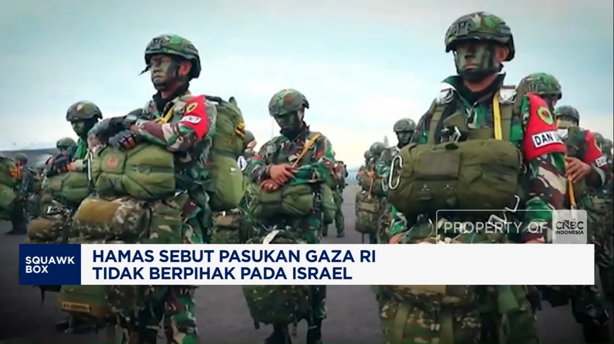 Video: Hamas Sebut Pasukan Gaza RI Tidak Berpihak pada Israel