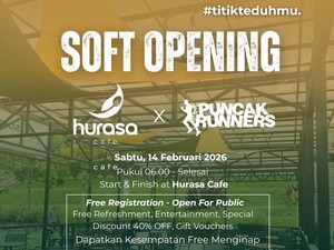 Hurasa Cafe Hadirkan Pengalaman Ngopi dengan View Gunung Pangrango
