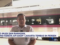 Video: Okupansi Kereta Api Daop 1 Jakarta Tembus 94%