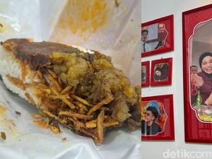 Lamak Rasa: Mantap! Nasi Bungkus Lemak Bakar Rp 15 Ribu di Resto Atta Halilintar