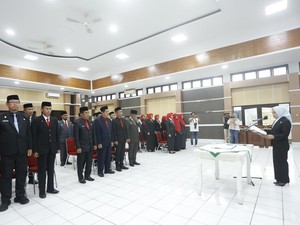 Walkot Palopo Naili Lantik 24 Pejabat Eselon II Hasil Mutasi, Ini Daftarnya