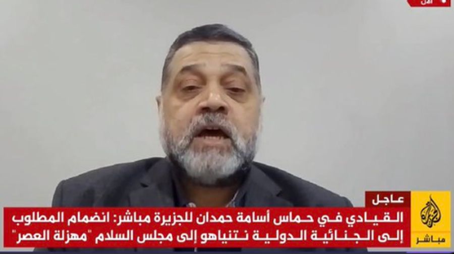 Osama Hamdan Hamas. (X/Ariel Oseran)