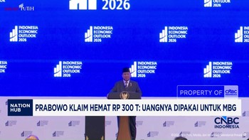 Video: Prabowo Klaim Hemat Rp 300 T Uangnya Dipakai untuk MBG
