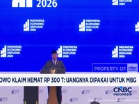 Video: Prabowo Klaim Hemat Rp 300 T Uangnya Dipakai untuk MBG