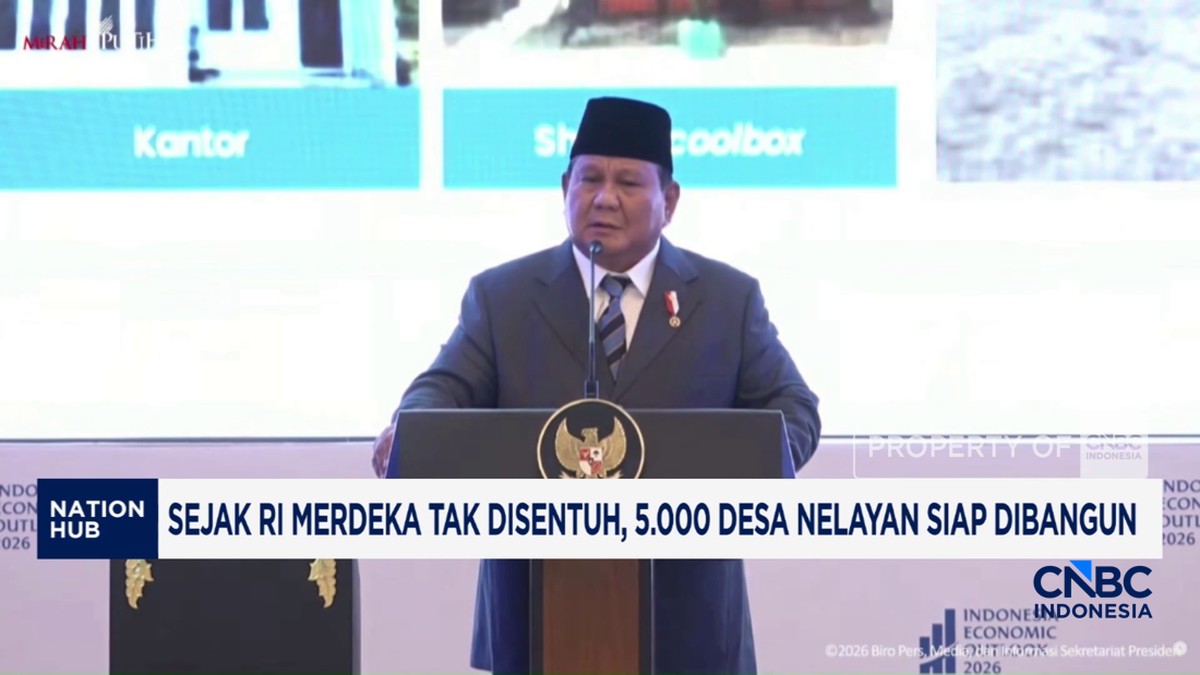 Video: Sejak RI Merdeka Tak Disentuh, 5.000 Desa Nelayan siap Dibangun