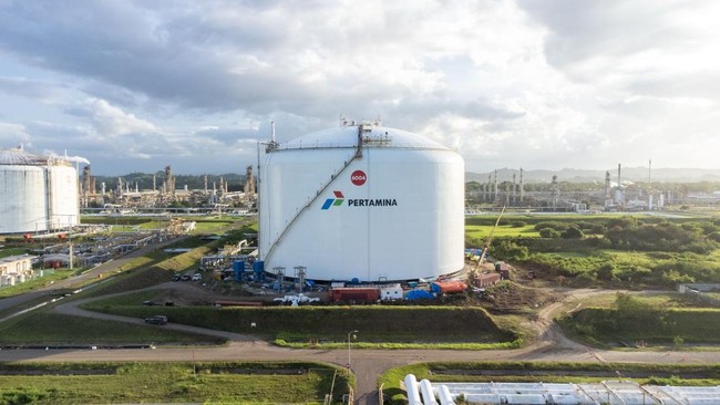 Revitalisasi Tuntas, Tangki LNG Arun Siap Beroperasi