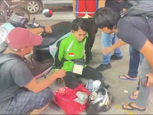Kronologi Pria Jaket Ojol Bawa 3 Bungkus Sabu Ditangkap di SPBU Mampang