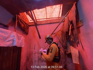 Angin Kencang Terjang 2 Kecamatan di Bogor, 86 Keluarga Terdampak