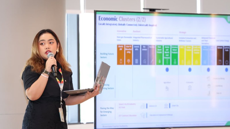 kerja sama akademis antara Otorita Ibu Kota Nusantara, Leiden&ndash;Delft&ndash;Erasmus Universities (LDE), dan Universitas Mulawarman, Otorita IKN membuka ruang pembelajaran langsung bagi generasi muda di Auditorium Kantor Balai Kota Otorita IKN, KIPP Nusantara, Kamis (5/2/2026). (Dok IKN)