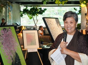 Lestari Moerdijat Apresiasi Pameran Lukisan untuk Dukung Penyintas Kanker