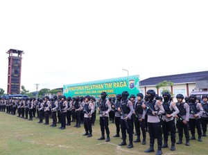 Jelang Puasa, Polda Riau Perkuat Kemampuan Tempur Tim RAGA Cegah Kriminalitas