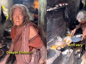 Salut! Nenek 70 Tahun Ini Tetap Buka Warung Makan Meski Sepi Pembeli