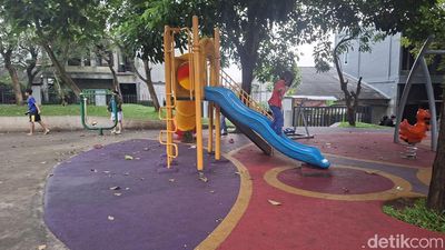 Potret Taman O di Cibubur, Punya Perpustakaan-Playground buat Anak-anak 