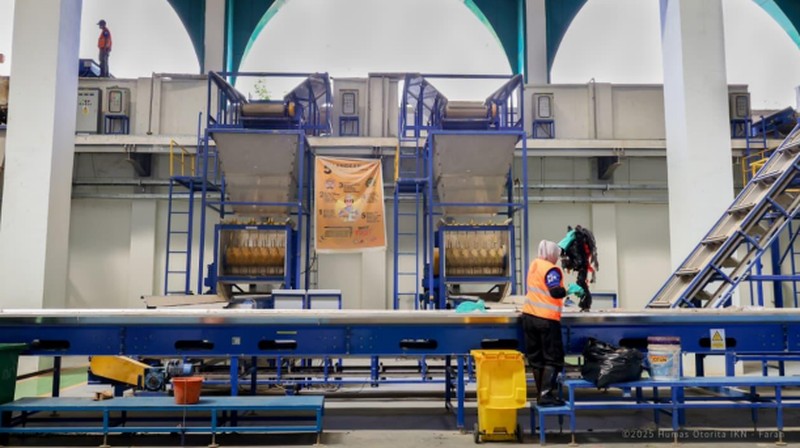 Tempat Pembuangan Sampah Terpadu di IKN Dukung Kelola Sampah
Berbasis Energi. (Dok Otorita Ibu Kota Nusantara)