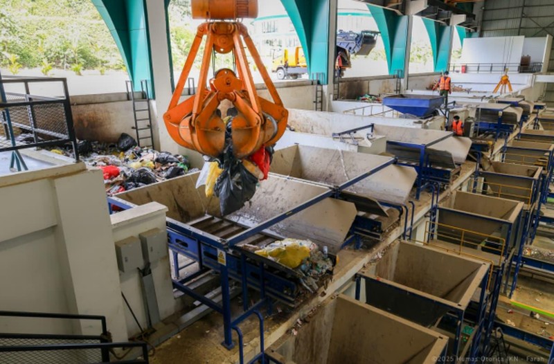 Tempat Pembuangan Sampah Terpadu di IKN Dukung Kelola Sampah
Berbasis Energi. (Dok Otorita Ibu Kota Nusantara)