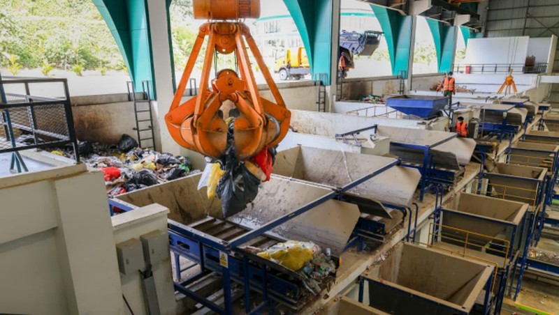 Tempat Pembuangan Sampah Terpadu di IKN Dukung Kelola Sampah
Berbasis Energi. (Dok Otorita Ibu Kota Nusantara)