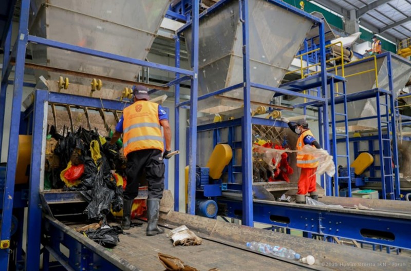 Tempat Pembuangan Sampah Terpadu di IKN Dukung Kelola Sampah
Berbasis Energi. (Dok Otorita Ibu Kota Nusantara)