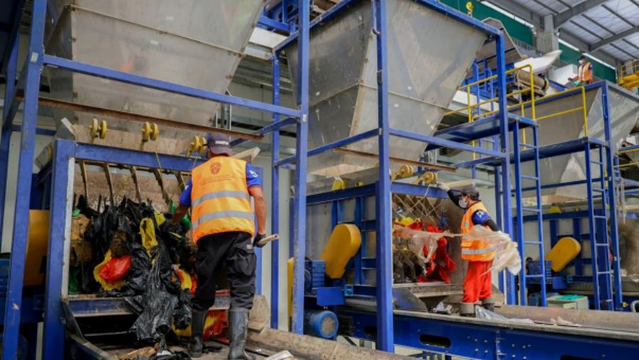 Tempat Pembuangan Sampah Terpadu di IKN Dukung Kelola Sampah
Berbasis Energi. (Dok Otorita Ibu Kota Nusantara)