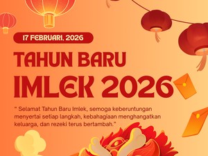 60 Kata-kata Selamat Tahun Baru Imlek 2026 untuk Sahabat hingga Teman Kantor