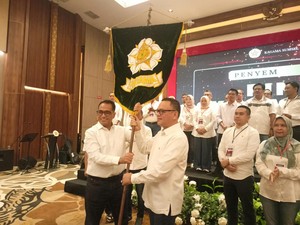 Budi Karya Lantik Joncik Jadi Ketua KAGAMA Sumsel, Minta Kontribusi ke Daerah