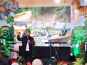 Pelajar dan Mahasiswa Riau Suarakan Isu Lingkungan Lewat Orasi Green Policing