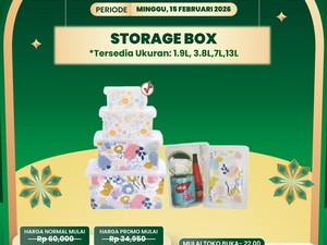 Storage Box Banting Harga di Transmart Full Day Sale