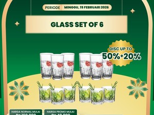 Peralatan Makan & Minum Diobral di Transmart Full Day Sale