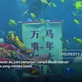 Video: Atraksi Barongsai Bawah Laut Sambut Kemeriahan Tahun Baru Imlek