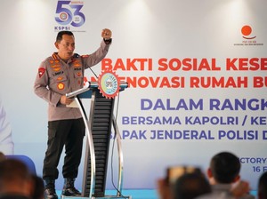 Kapolri Ungkap Komitmen Perjuangkan Hak Buruh di HUT Ke-53 KSPSI