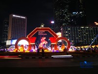 Barongsai Terbang-Hingga Lampion Warnai Nuansa Imlek di Jakarta