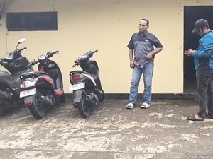 Polisi Gerebek Gudang Motor Curian Berkedok Lapak Besi Tua di Bogor