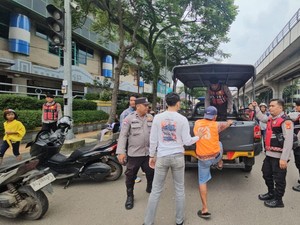 5 Jukir Liar Diamankan Polisi dalam Ops Pekat Musi 2026