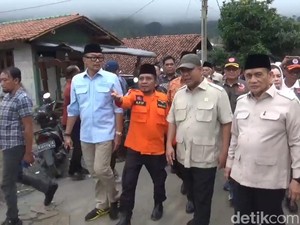 Ketua MPR Minta Huntara untuk Korban Tanah Gerak Tegal Segera Disiapkan