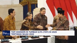 Video: Top! Ekonomi RI Tumbuh 5,11% di 2025, Tertinggi Sejak 2022