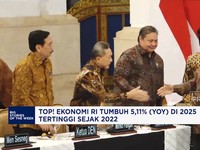 Video: Top! Ekonomi RI Tumbuh 5,11% di 2025, Tertinggi Sejak 2022