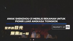 Awak Shenzhou-21 Merilis Rekaman untuk Pionir Luar Angkasa Tiongkok