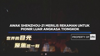 Awak Shenzhou-21 Merilis Rekaman untuk Pionir Luar Angkasa Tiongkok