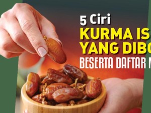 5 Ciri Kurma Israel dan Daftar Merknya